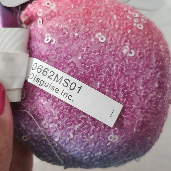 Disguise Minnie Mouse Headband Mouse Ears Halloween Girls Sequins Dress Up NEW - Picture 7 of 7